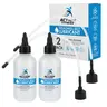 100% Silicone Treadmill Lubricant for Belt Maintenance (2 Pack) - 4oz Bottles, Dual Applicators for Easy Lube Application - Extends Life, Smooths Operation