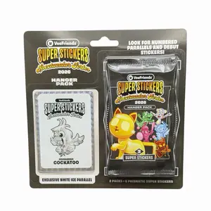 VeeFriends Super Stickers 2020 Hanger Pack - 2 Packs with Exclusive White Ice Parallel & Numbered Parallels