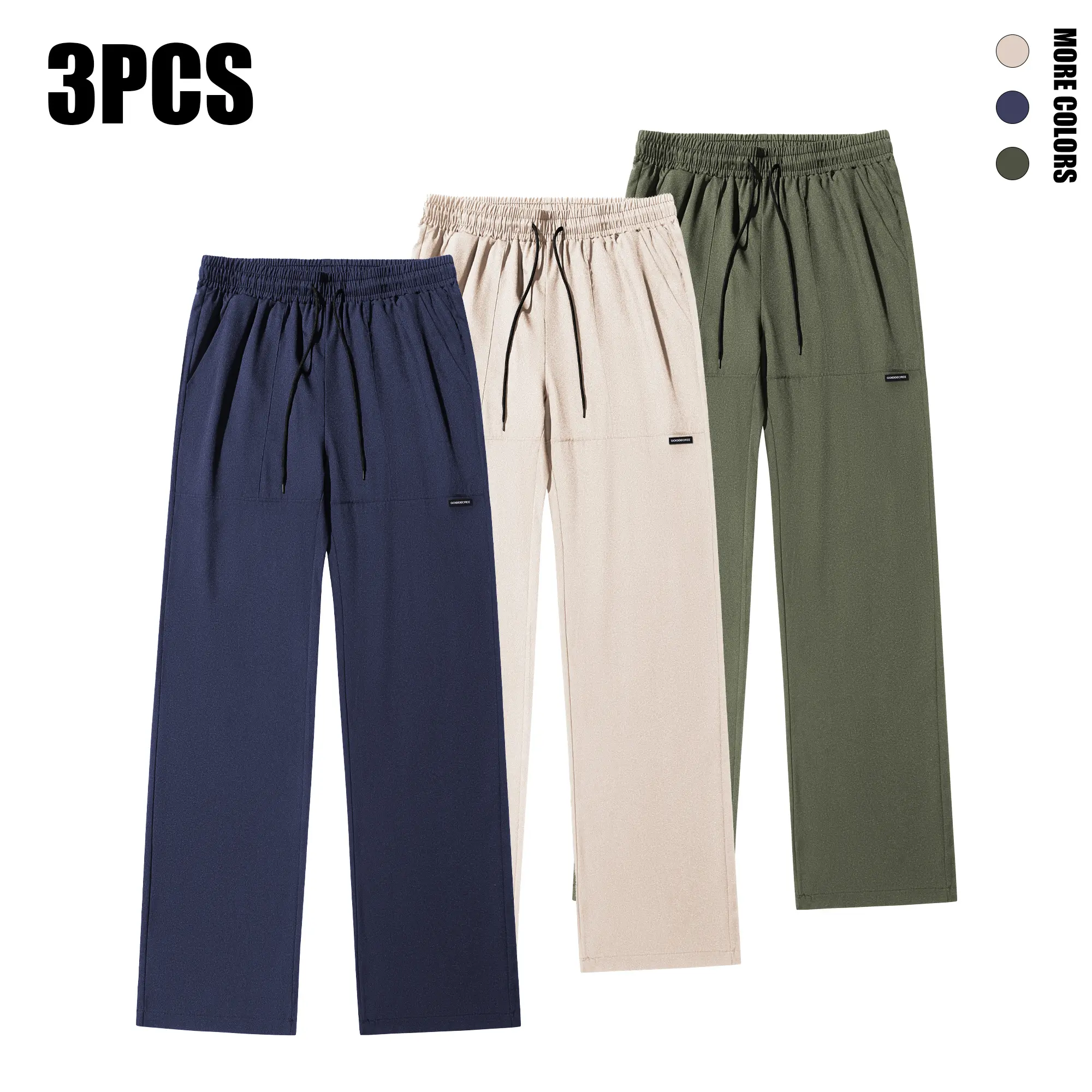 Dark Blue + Khaki + Army Green