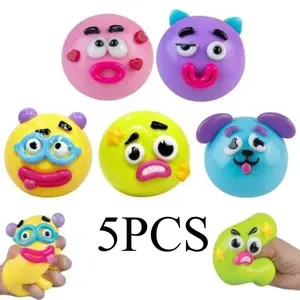 Smushers Squishy, Curiosities Dog Face Swap Squishy Toy, Soft Moldable Cute Slow Rise Squeeze Toy, Relaxing Sensory S