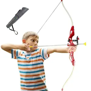 Children Archery Toy Set, Parent-Child Shooting Bow and Arrow Target Toys, Professional Suction Cup Home Outdoor Sports Gift