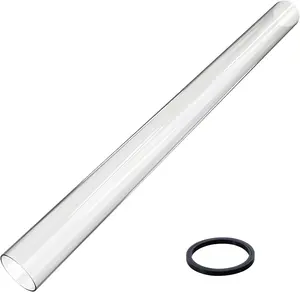 49.5" x 4" Pyramid Heater Glass Tube — OEM Replacement | Wano Co
