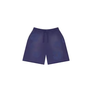 Mono Cotton Wreath Sweat Shorts "Washed Blue" DT106