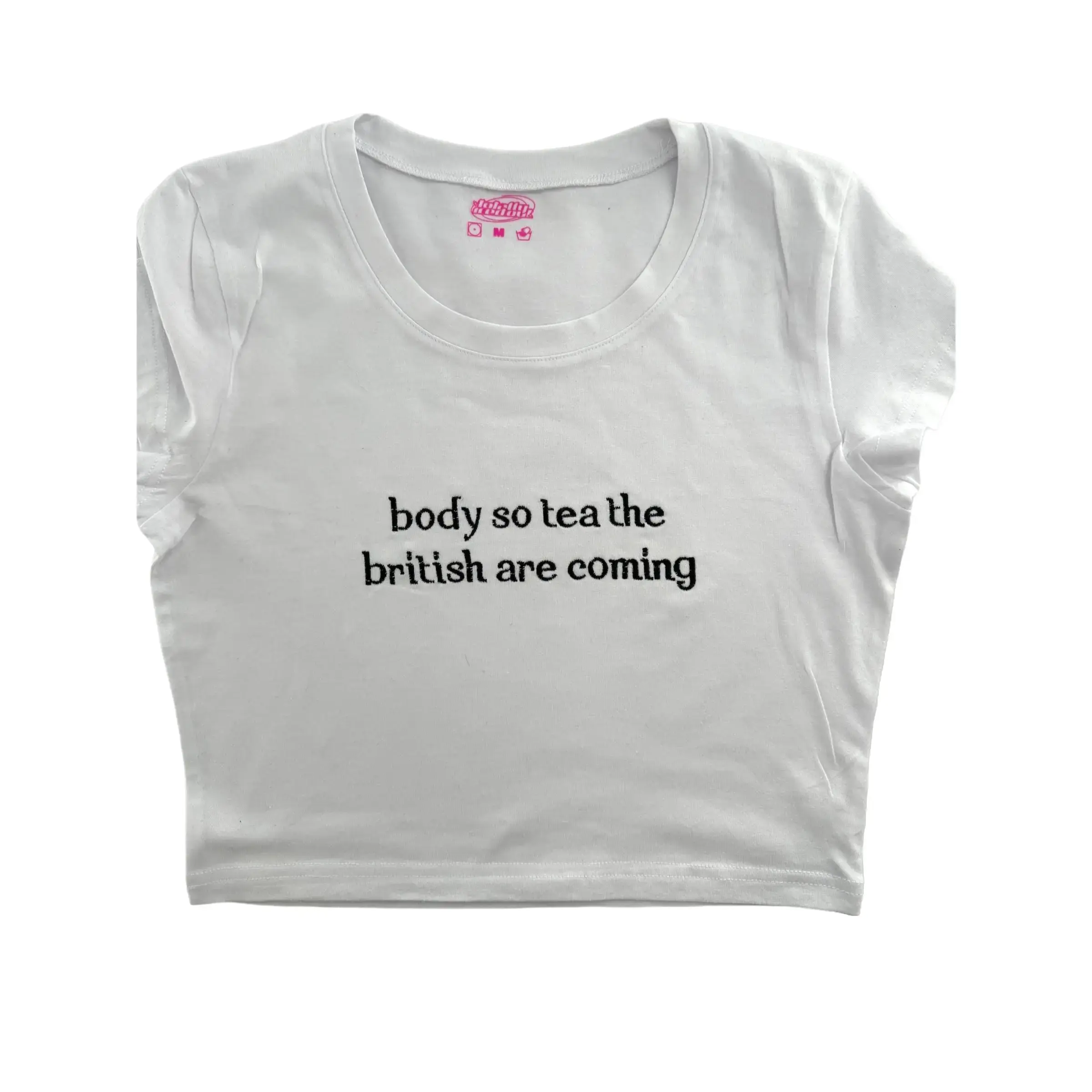 Body So Tea The British Are Coming Crop Top