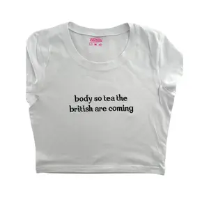 Body So Tea The British Are Coming Crop Top