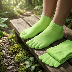 3 Pairs Coolmax Five Finger Toe Socks for Men and Women - Athletic Running Ankle Socks Breathable Moisture-Wicking Performance Socks Perfect for Sports Workout Hiking Fitness Outdoor Activities Comfortable Lightweight Design