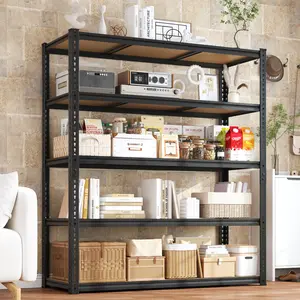 Garage Shelves  Metal Storage Shelving Unit Adjustable Garage Storage Shelf for Craft Warehouse Pantry Basement Durable Steel Stand Organiser Racks Adjustable Garage Shelf Storage for crat Warehouse Pantry Basement Kitchen cabinet organzers home