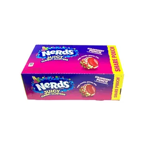NERDS STRAWBERRY PUNCH JUICED GUMMY CLUSTERS NET 2.65 OZ  12 COUNT