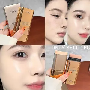 Hydrating Foundation Stick Moisturizing Formula Non-drying Buildable Coverage Natural Finish Makeup for Dry Skin