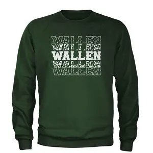 Wallen Country Music Western Adult Crewneck Sweatshirt