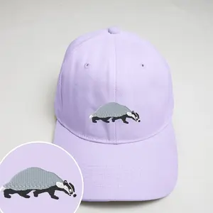 Embroidered Hedgehog Hat - Unisex Baseball Cap with High-Quality Embroidery, Lightweight, Travel-Friendly, and Customizable Fit for All Seasons