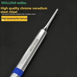 1pc 3*10mm high-carbon steel punch tool for drilling holes, manual drilling tool, conical punch tool, durable structure, suitable for jewellers, watchmakers, engineers and woodworkers.