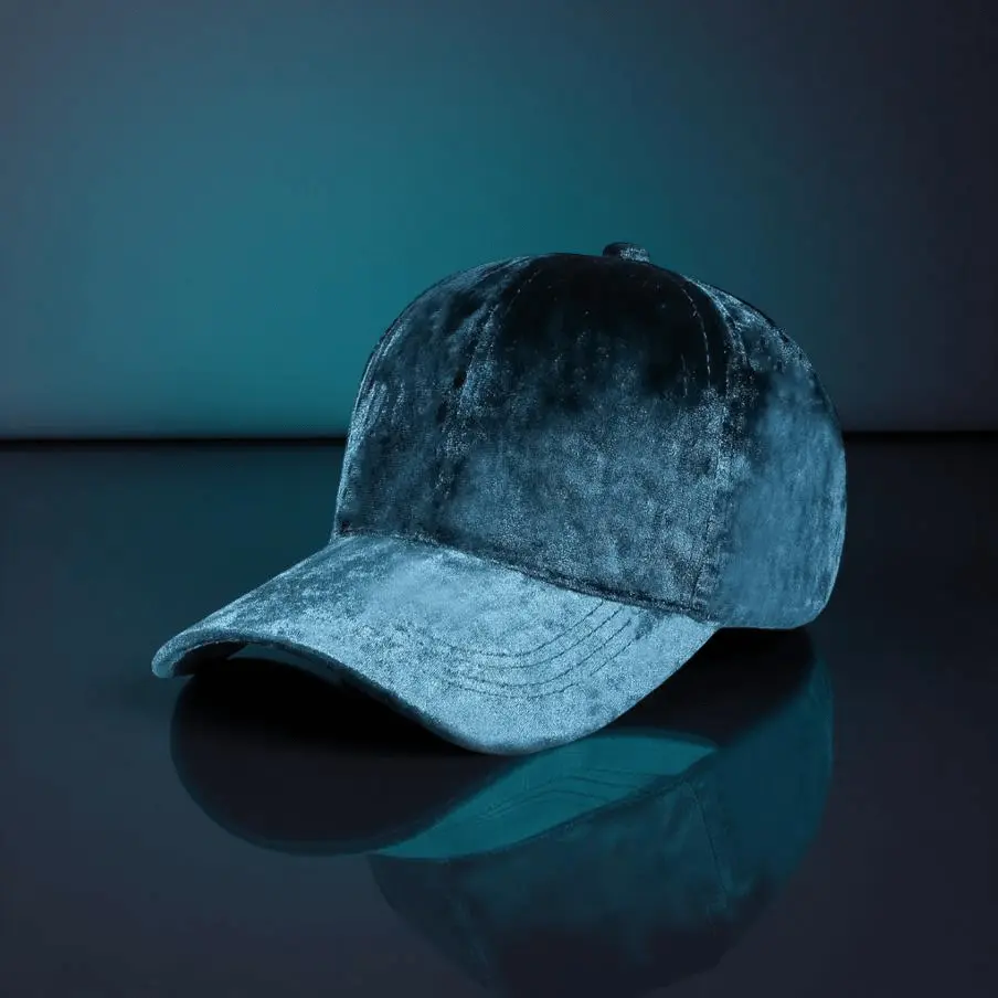 Winter Velvet Adjustable Cap