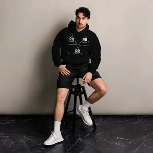 RockReality Pattern Hoodie for Men - Design