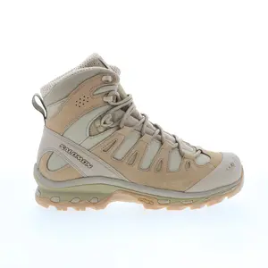 Salomon Quest 4D Forces 373482 Mens Brown Leather Lace Up Tactical Boots