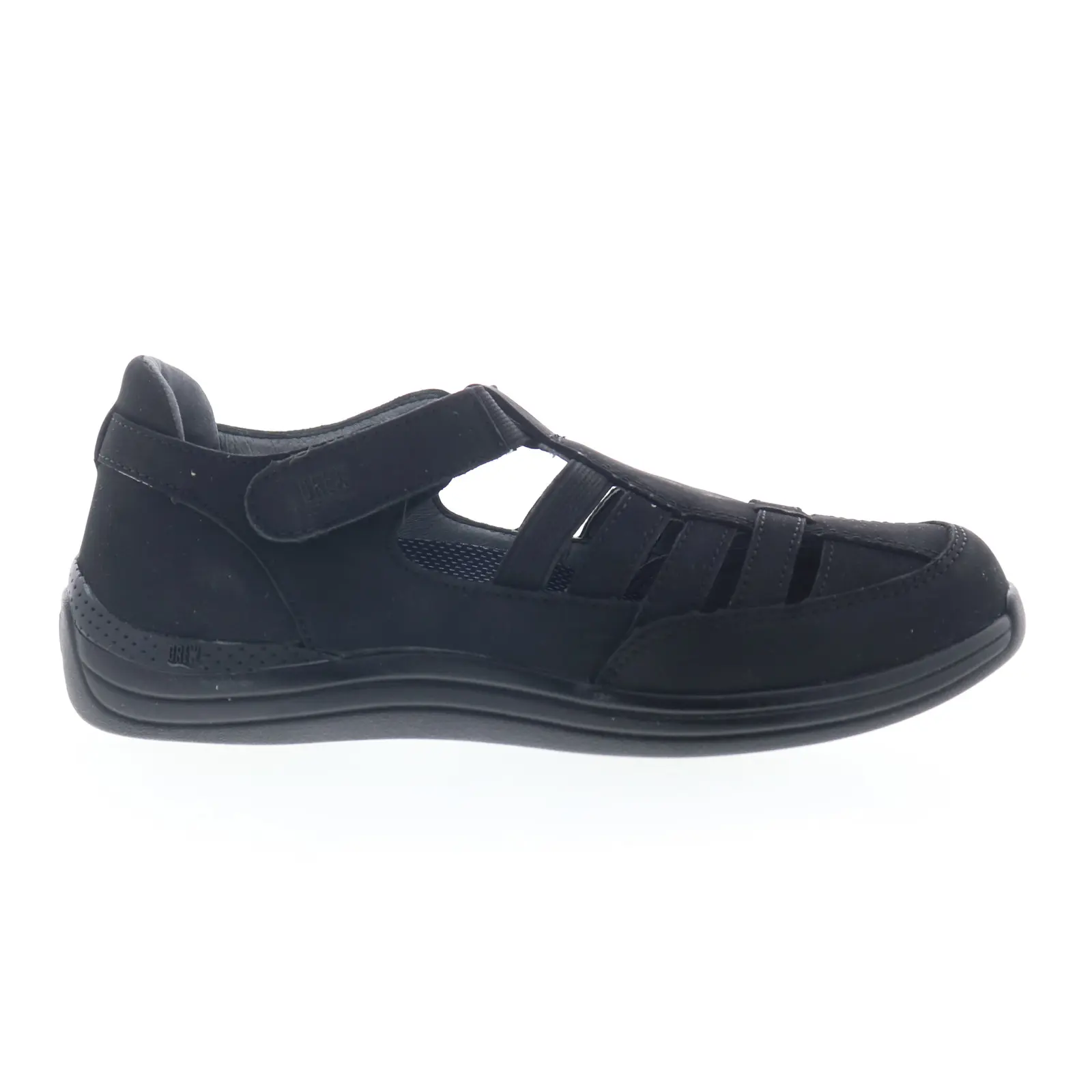 Drew Maryann 14792-15 Womens Black Narrow Nubuck Lifestyle Sneakers Shoes