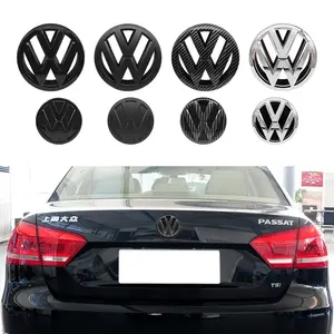 High-Quality Abs Material Volkswagen Passat 2011-2018 Front & Rear Emblems, Durable Waterproof High-Temperature Resistant, Full Color Restore