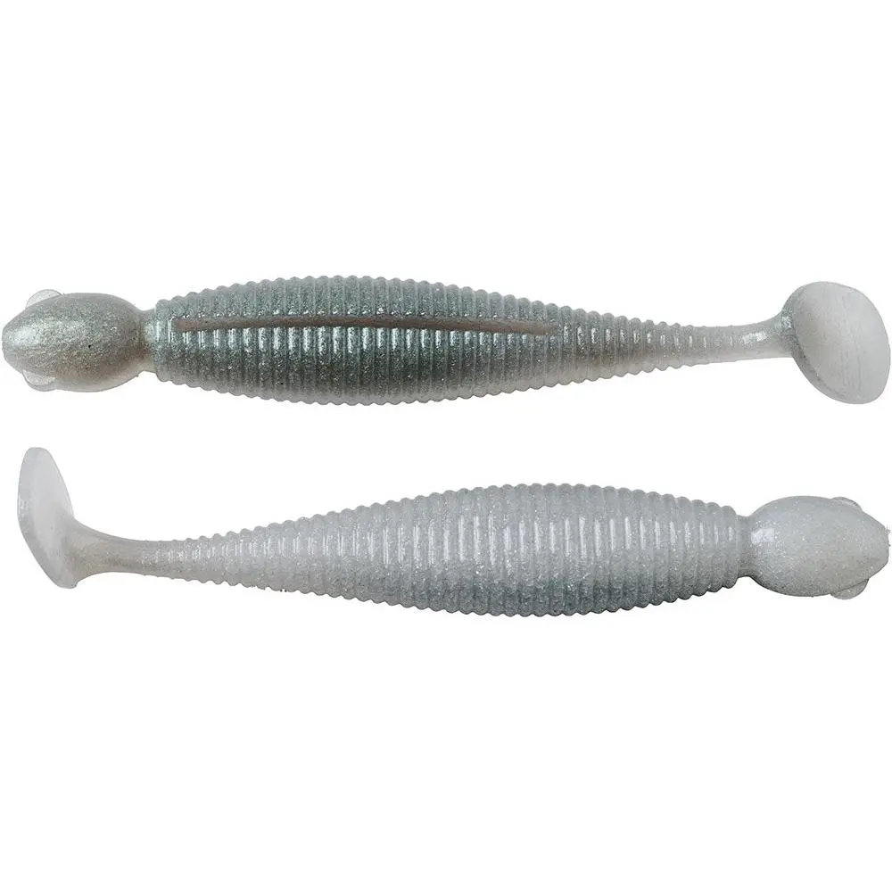 SPRO Surface Swimmer Paddle Tail Swimbait - 4.75 in-5 Pack Clearwater Lures, High-Action Trailer with Lifelike Natural Movement, Bullet Weight, Flexible Plastic, Streamlined Body, Durability for Shallow Water Fishing