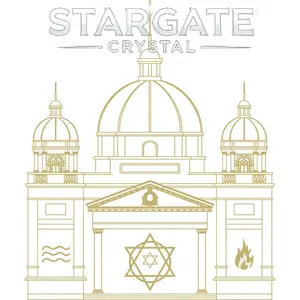 Stargate crystal shop logo
