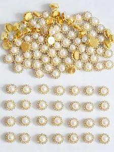 12mm Crystal Beads Set, Fashion Crystal & Faux Pearl Decor Beads For Jewelry Making, Crafts