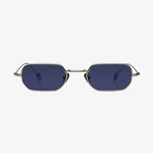HEX Metal Hexagon Frame Sunglasses with Double Rim for Stylish Distortion and Precision Fit