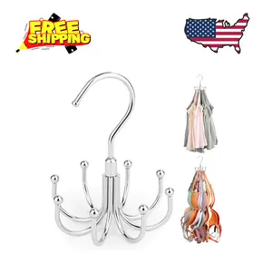 Tank Top Hanger, Rotatable Bra Organizer for Closet, Max 24