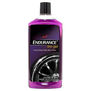 G7516 Endurance Tire Gel  For A Lasting Glossy Shine - 16 Oz Bottle Purple