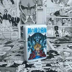 Brothers Fullmetal Alchemist Anime-Inspired Universal Lighter Case - Stylish Durable Protective, Lightweight