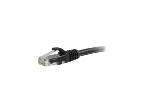 C2G/Cables to Go 00727 Cat6a Snagless Unshielded (UTP) Network Patch Cable, Black (5 Feet/1.52 Meters)