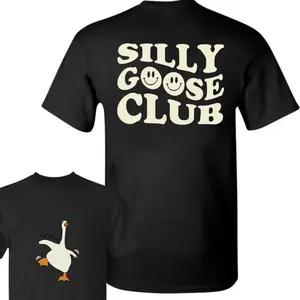 Silly Goose Club Goose Best T-Shirt/Hoodie, Unisex Casual Shirt For Men & Women, 100% Cotton Classic Fit