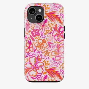 Tropical Hibiscus Phone Case, Hibiscus Phone Cover, Hibiscus Phone Accessories
