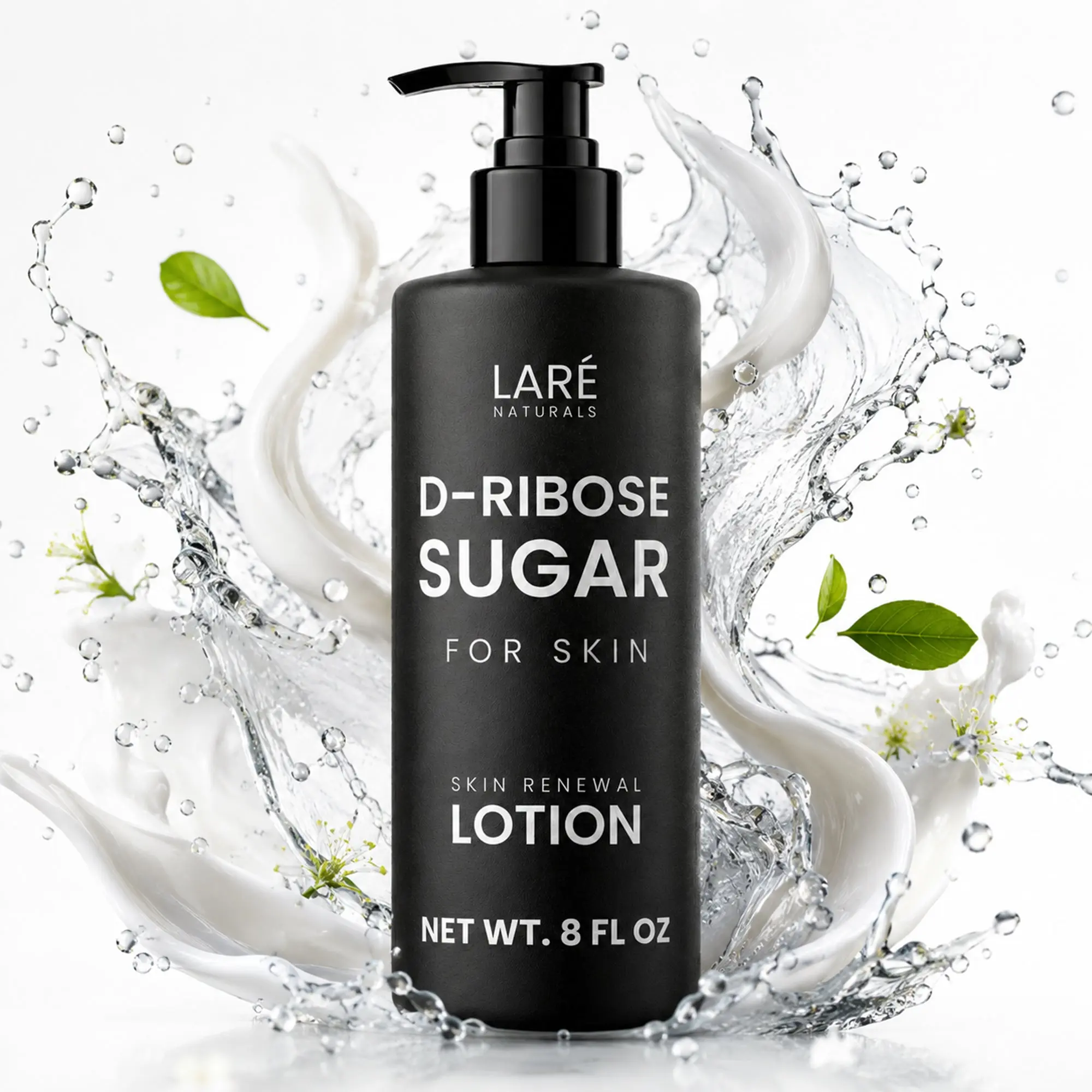 Ribose Sugar for Skin - Ribose Cream - D-Ribose - Working Hands Cream - Lightweight Moisturizer with D-Ribose & Vitamin E - 8 fl oz - Unscented
