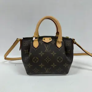 Pre-owned Louis Vuitton coated canvas Shoulder Bags LV nano turenne crossbody bag 【BF 1Z】