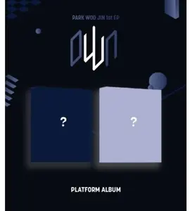 Park Woo Jin ( Ab6ix ) - Own - Platform Version - incl. QR Type Mini-Card, 7 Photocards, Selfie Photocard, Accordion Booklet + Sticker  [DISCLESS DIGITAL] With Booklet, Photos, Stickers, Asia - Import