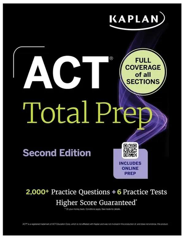 ACT Total Prep by Kaplan Test Prep (Paperback)