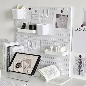 Multi-Functional Wall Storage Set, Wall Mounted Organizer, Includes Hooks, Shelves, and Boxes, Ideal for Kitchen, Living Room, Bathroom, Office