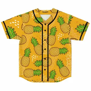 Pineapple rick baseball jersey