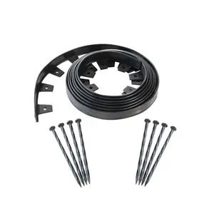 20 ft. No-Dig Plastic Landscape Edging Kit
