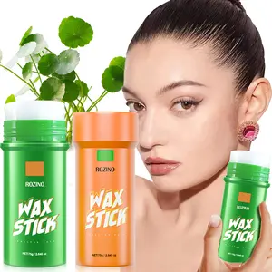 Rozino Hair Wax Stick, Styling Wax, Nourishing Hair Accessories - Smooth Hair Wax Stick for Women and Children, Gel Tamer for Flyaway Hair, Bun Maker and Styling Cream, 2.65*2 Fl Oz