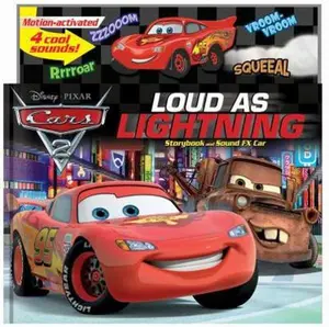 USED-Loud As Lightning: Storybook and Sound FX Car by Disney•Pixar Cars (Hardcover)