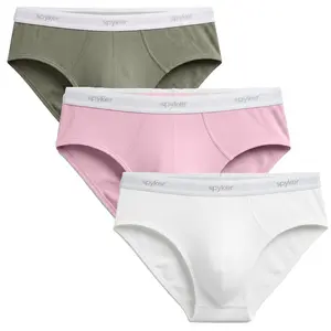 3 pack essential brief multi color