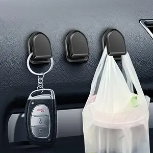 Car hook USB data cable hook key mask storage hook sticker, car interior accessories hook
