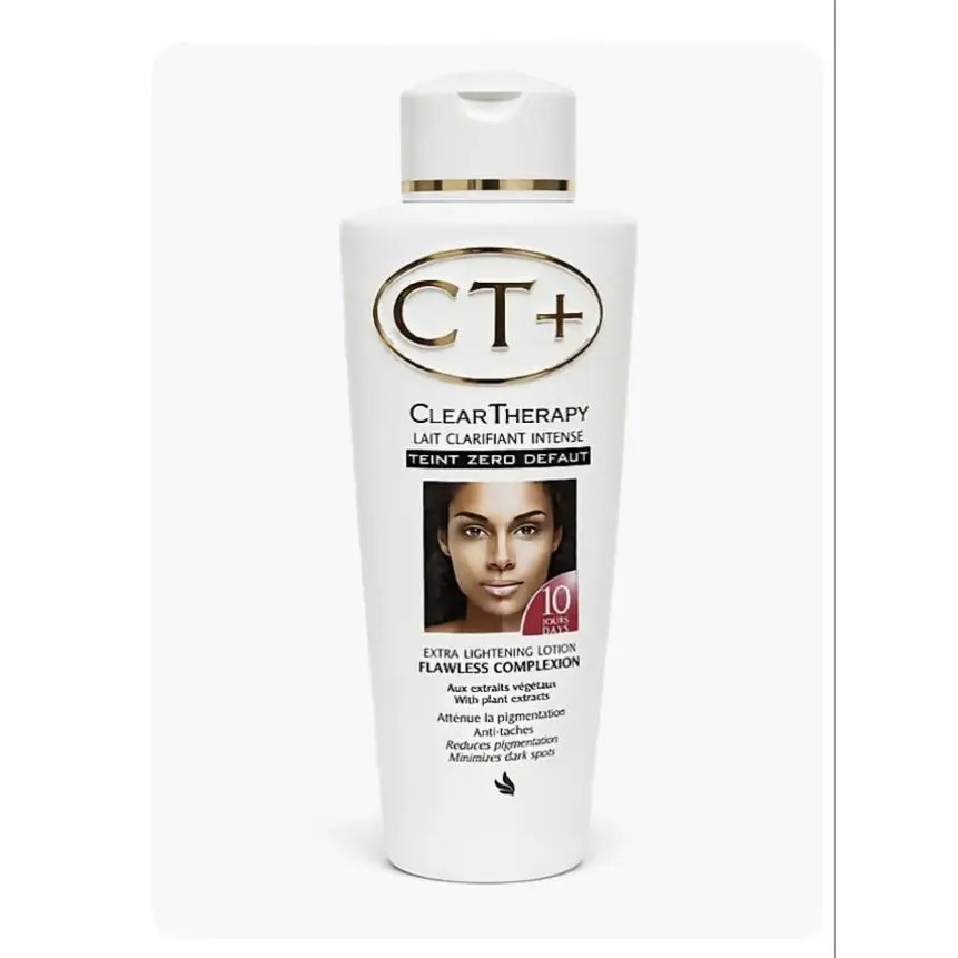 CT+ Clear Therapy Lait Clarifiant Intense Extra Lightening Lotion for Flawless Complexion with Plant Extracts