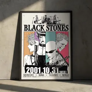 Nana Anime Poster, Nana Black Stones Manga Movie Posters - NO FRAME