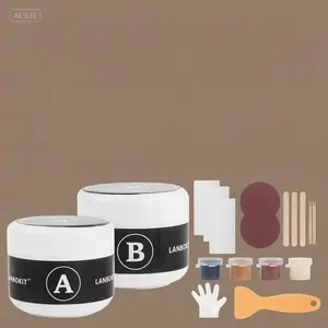 Strong Adhesion Repair Kit for Porcelain, Stone, and Fiberglass – Fix Cracks, Holes, Chips, Scratches, Dents – Durable 3.7 OZ Tub – Color Match Solution – Waterproof and Long-Lasting metal  repair  glue tape dispenser hes  vy  duty kitchen bathroom sink