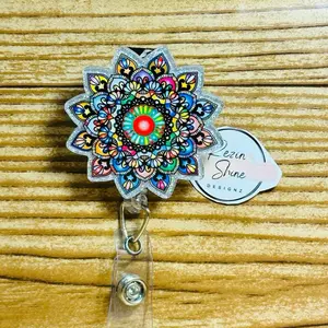 Mandala Badge Reel