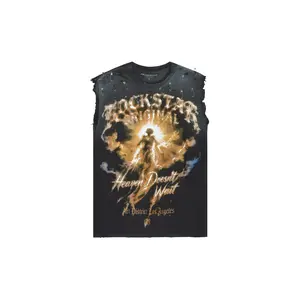 Kaylin Black Cut Sleeve T-Shirt