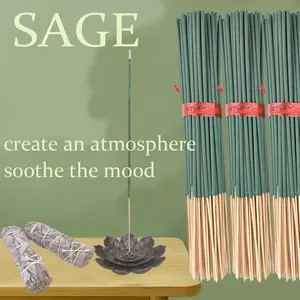 Peppermint Scented Incense Sticks, Colorful Bamboo Stick Incense, Peppermint Aroma Incense Rods, 22cm Long, Lasts About 35 Minutes