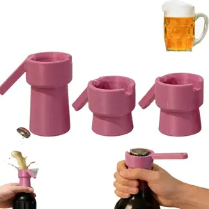 Bottle Blaster, Bottle Cover Opener, Ergonomic Design,Mechanical Ergonomic Gadget, Soda Can And Beer Bottle Opener, Perfect For Parties, Gatherings, And Gifts