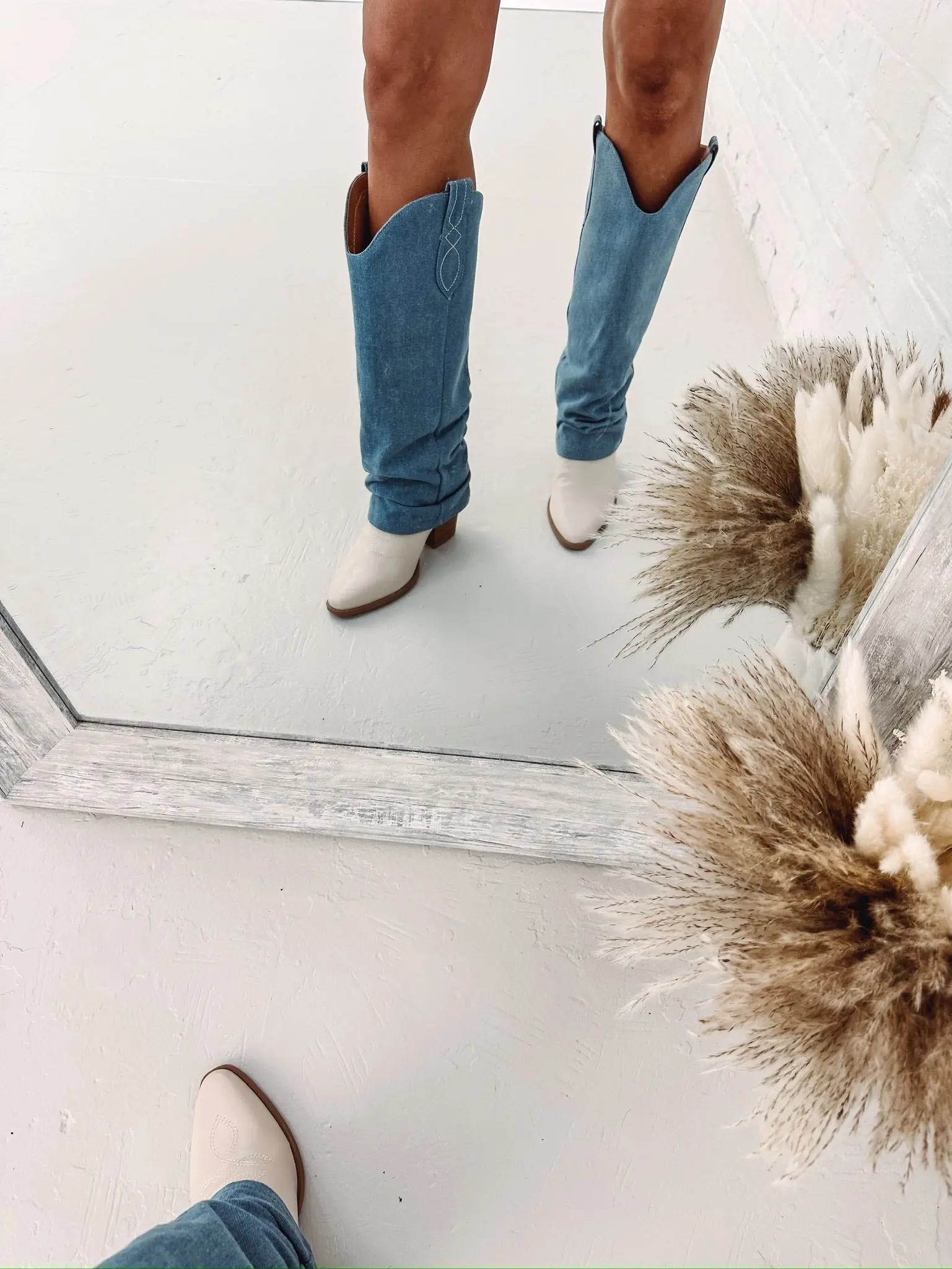 Austin Boots - Denim Austin Boots - Denim
